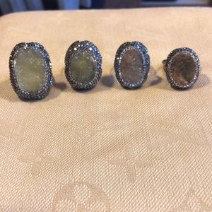 Sterling silver rings